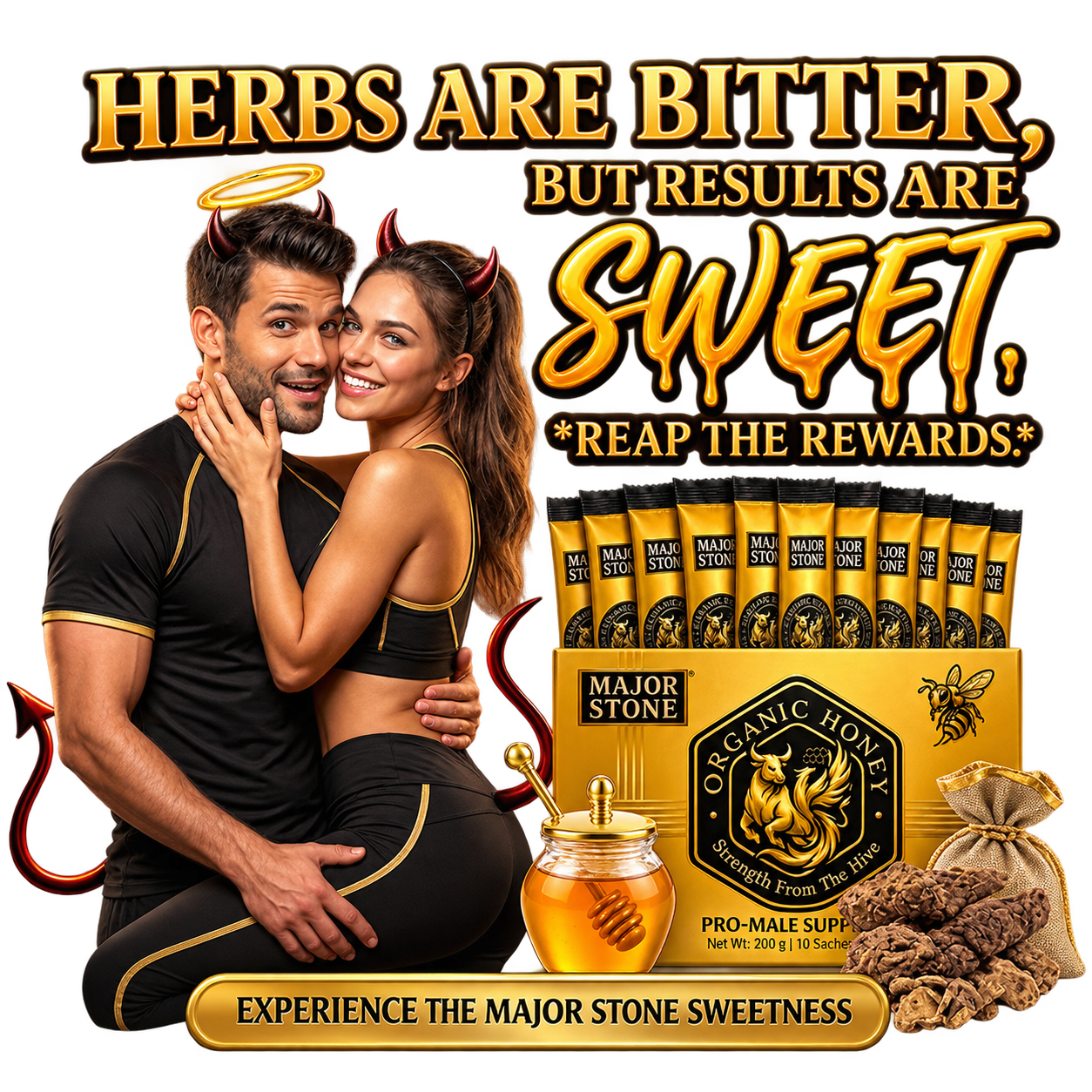 Major Stone — raw honey, real connection
